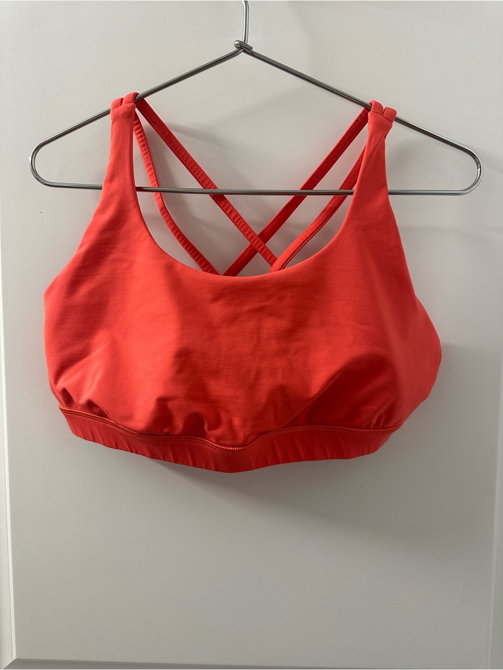 Lululemon Energy Longline Bra Medium Support, B–D Cups | Hot Heat | 14